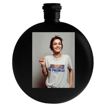 Shannyn Sossamon Round Flask