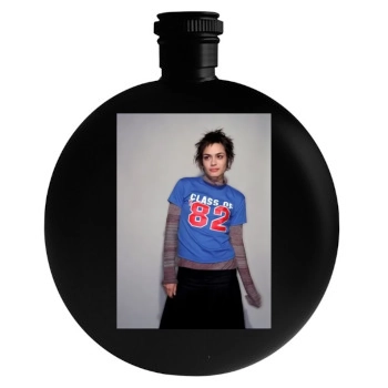 Shannyn Sossamon Round Flask