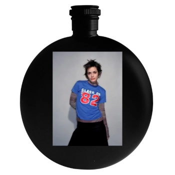 Shannyn Sossamon Round Flask