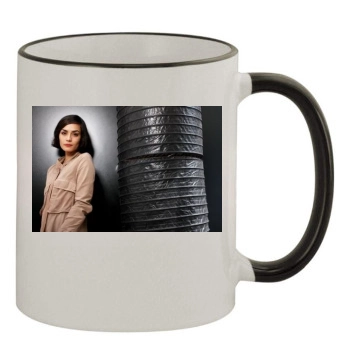 Shannyn Sossamon 11oz Colored Rim & Handle Mug