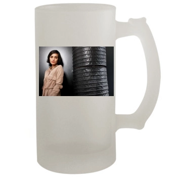 Shannyn Sossamon 16oz Frosted Beer Stein