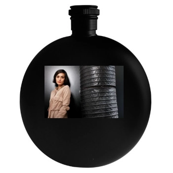 Shannyn Sossamon Round Flask