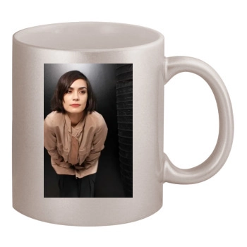 Shannyn Sossamon 11oz Metallic Silver Mug