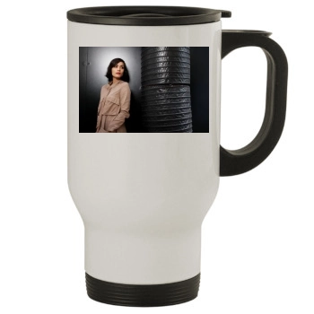 Shannyn Sossamon Stainless Steel Travel Mug