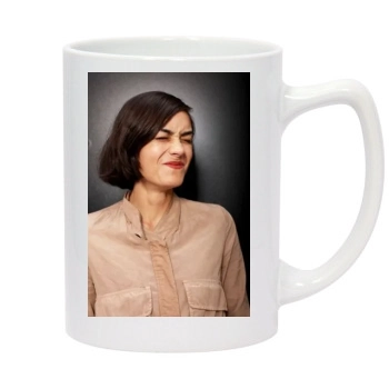 Shannyn Sossamon 14oz White Statesman Mug