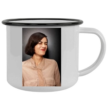 Shannyn Sossamon Camping Mug