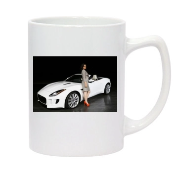 Shannyn Sossamon 14oz White Statesman Mug