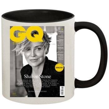 Sharon Stone 11oz Colored Inner & Handle Mug