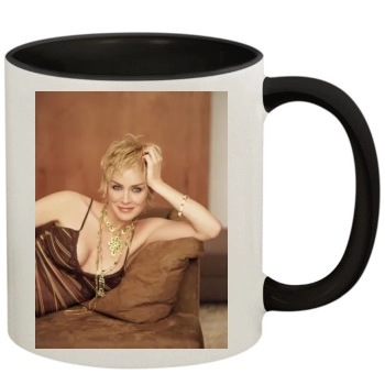 Sharon Stone 11oz Colored Inner & Handle Mug