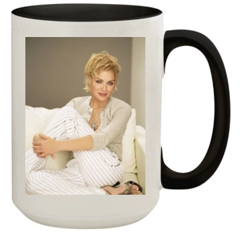 Sharon Stone 15oz Colored Inner & Handle Mug