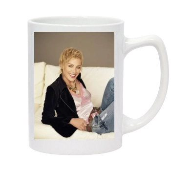 Sharon Stone 14oz White Statesman Mug