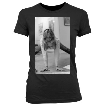 Sharon Stone Women's Junior Cut Crewneck T-Shirt