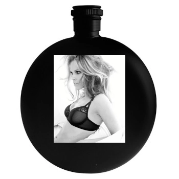 Hilary Swank Round Flask