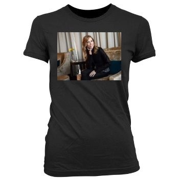 Sheryl Crow Women's Junior Cut Crewneck T-Shirt