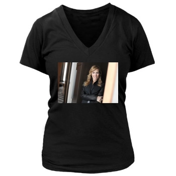 Sheryl Crow Women's Deep V-Neck TShirt