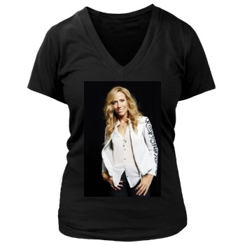 Sheryl Crow Women's Deep V-Neck TShirt