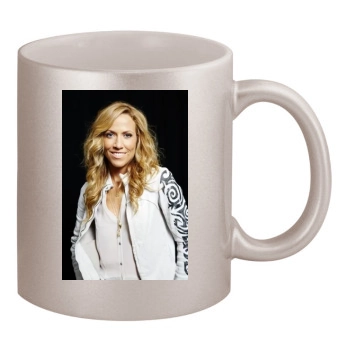 Sheryl Crow 11oz Metallic Silver Mug