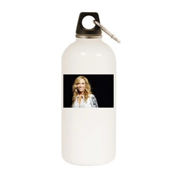 Sheryl Crow White Water Bottle With Carabiner