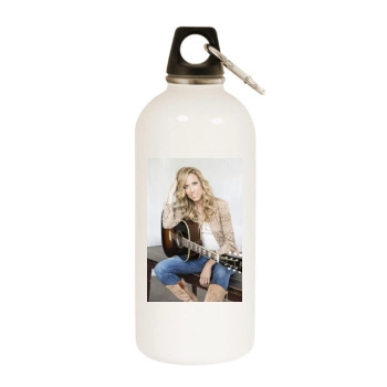 Sheryl Crow White Water Bottle With Carabiner