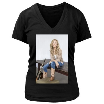 Sheryl Crow Women's Deep V-Neck TShirt