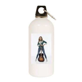 Sheryl Crow White Water Bottle With Carabiner