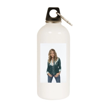 Sheryl Crow White Water Bottle With Carabiner