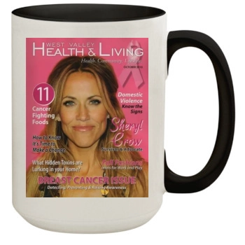 Sheryl Crow 15oz Colored Inner & Handle Mug