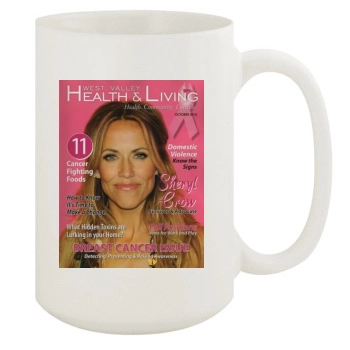 Sheryl Crow 15oz White Mug