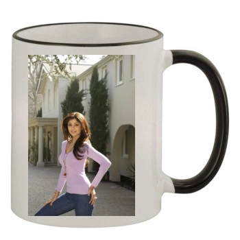 Shilpa Shetty 11oz Colored Rim & Handle Mug