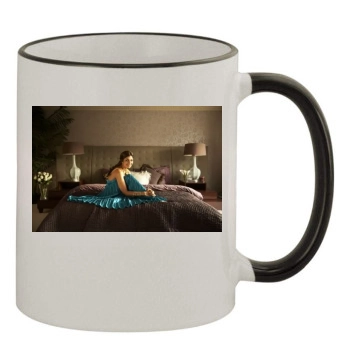 Shilpa Shetty 11oz Colored Rim & Handle Mug