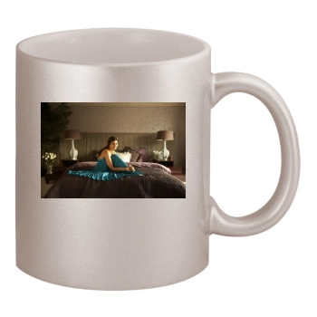 Shilpa Shetty 11oz Metallic Silver Mug