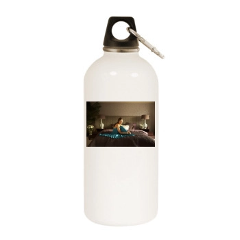 Shilpa Shetty White Water Bottle With Carabiner