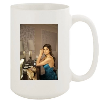 Shilpa Shetty 15oz White Mug