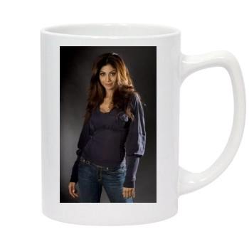 Shilpa Shetty 14oz White Statesman Mug