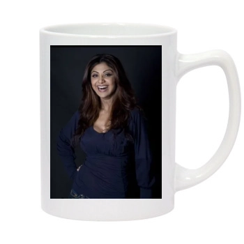 Shilpa Shetty 14oz White Statesman Mug