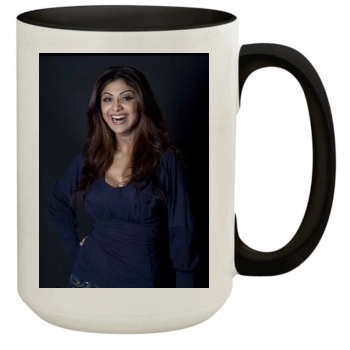 Shilpa Shetty 15oz Colored Inner & Handle Mug