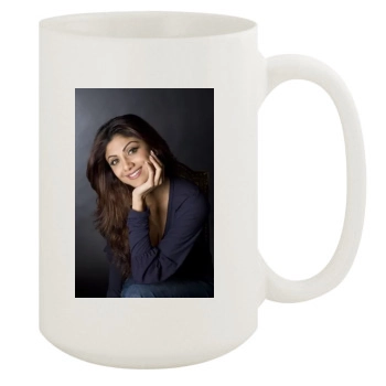 Shilpa Shetty 15oz White Mug