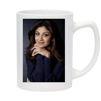 Shilpa Shetty 14oz White Statesman Mug