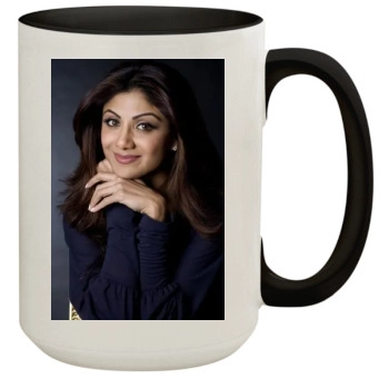 Shilpa Shetty 15oz Colored Inner & Handle Mug