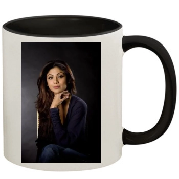 Shilpa Shetty 11oz Colored Inner & Handle Mug