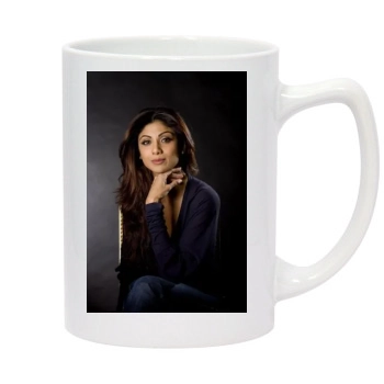 Shilpa Shetty 14oz White Statesman Mug