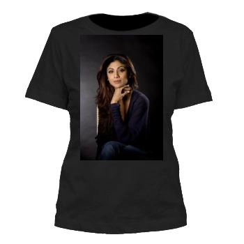 Shilpa Shetty Women's Cut T-Shirt