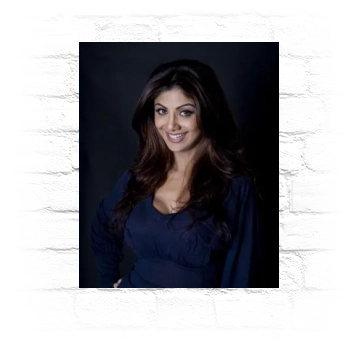 Shilpa Shetty Metal Wall Art