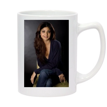 Shilpa Shetty 14oz White Statesman Mug