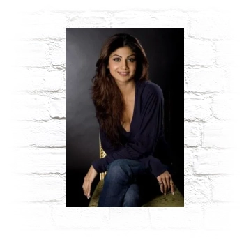 Shilpa Shetty Metal Wall Art