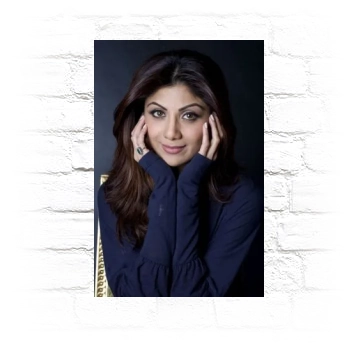 Shilpa Shetty Metal Wall Art