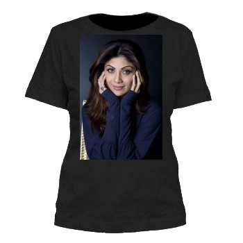 Shilpa Shetty Women's Cut T-Shirt