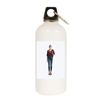 Sigrid Agren White Water Bottle With Carabiner