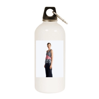 Sigrid Agren White Water Bottle With Carabiner