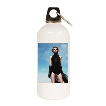 Sigrid Agren White Water Bottle With Carabiner